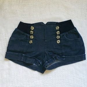 Candies Button Jean short